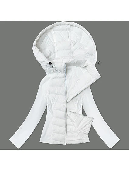 Dámska prešívaná zmesová bunda J Style white (16M9226-281) Dámska prešívaná zmesová bunda J Style white (16M9226-281)