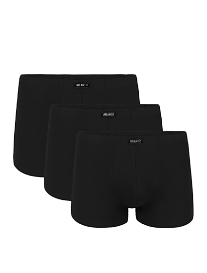 Pánske boxerky 3 pack 007 black - Atlantic Pánske boxerky 3 pack 007 black - Atlantic