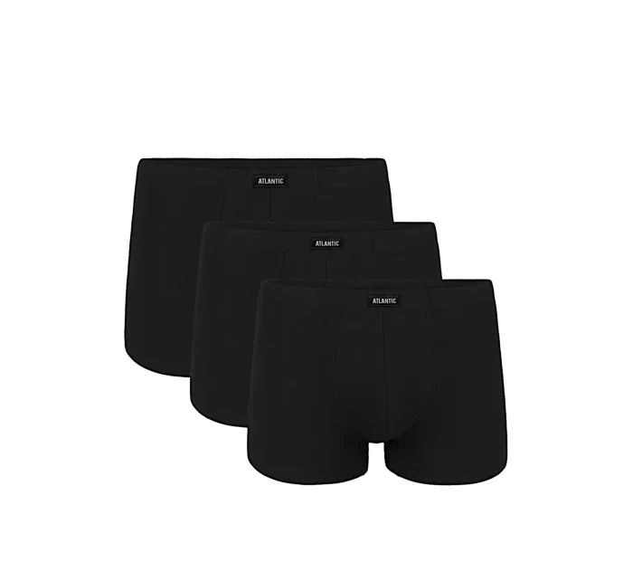 Pánske boxerky 3 pack 007 black - Atlantic Pánske boxerky 3 pack 007 black - Atlantic