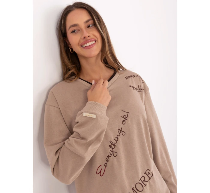 RV BL mikina A968.00 béžová RV BL mikina A968.00 béžová