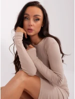 Sukienka RV SK model 18843735 jasny beżowy - FPrice