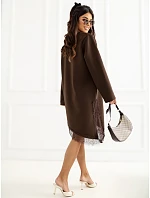 TW SK BI šaty 24376.31 tmavohnedé