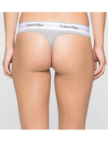Tanga model 16426458 šedá - Calvin Klein Tanga model 16426458 šedá - Calvin Klein