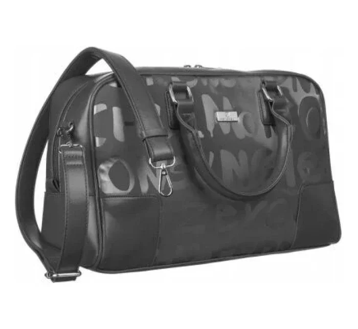 Dámská kabelka Šedá s potiskem model 18978790 - PETERSON Dámská kabelka Šedá s potiskem model 18978790 - PETERSON