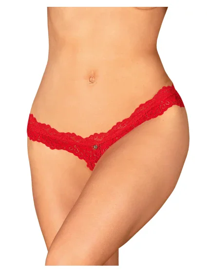 Odvážne tangá Amor Cherris crotchless thong - Obsessive Odvážne tangá Amor Cherris crotchless thong - Obsessive