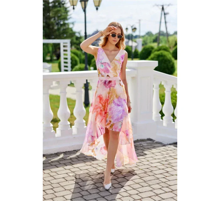 Dámske šaty SUK0401 58D /198336 Multicolor - Roco Fashion Dámske šaty SUK0401 58D /198336 Multicolor - Roco Fashion