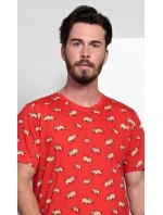 Pánske pyžamo dlhé Býk Pánske pyžamo dlhé Býk