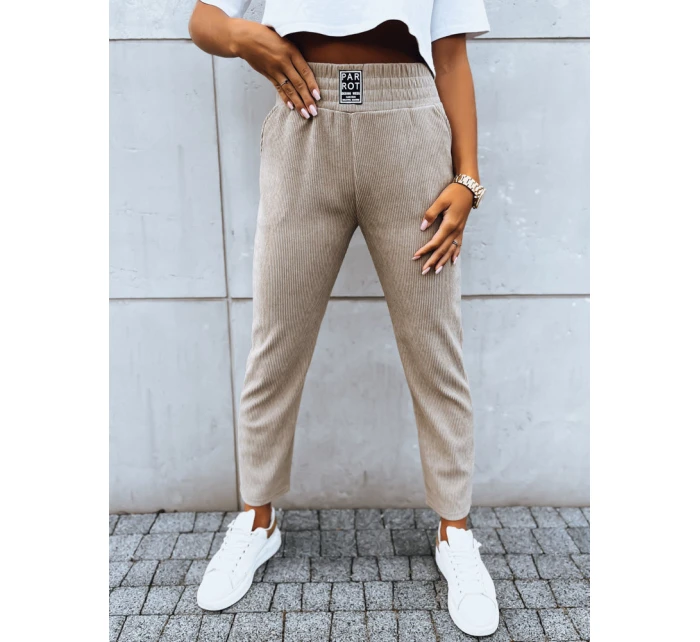 Dámské tepláky béžové Dstreet model 21970893 - FashionStreet Dámské tepláky béžové Dstreet model 21970893 - FashionStreet