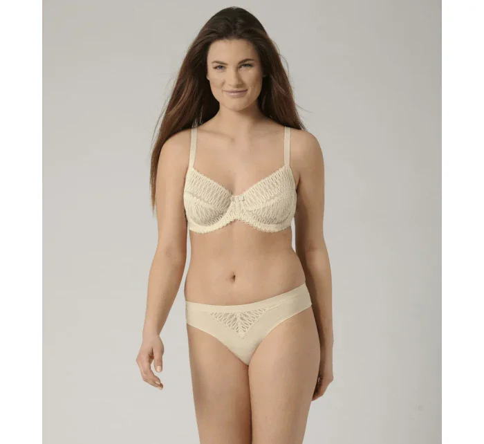 Dámske nohavičky Aura Spotlight Brazilian krémové - Triumph