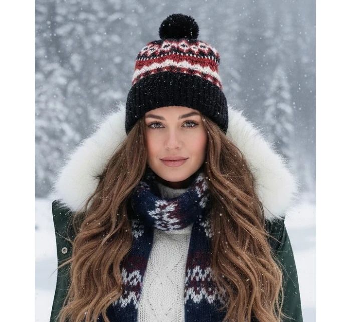 model 21370988 Zimní čepice - BE SNAZZY model 21370988 Zimní čepice - BE SNAZZY