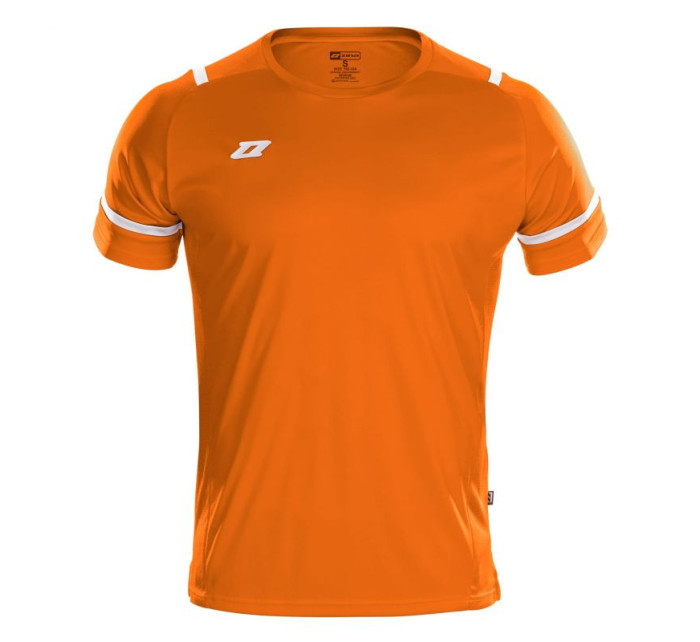 Futbalové tričko Zina Crudo Jr 3AA2-440F2 oranžová/biela