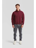Classic Sweat Mikina s 1/4 zipem black model 22410212 - Fruit of the Loom