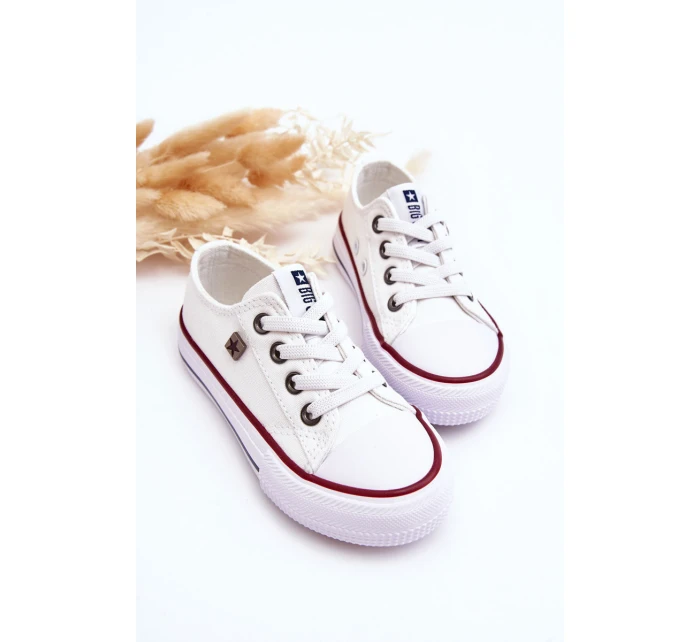 Dziecięce Klasyczne Trampki Big Star DD374160 Białe