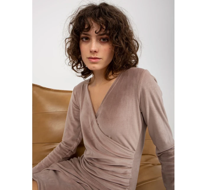 Šaty RP SK 8209.81P tmavo lila