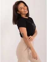 Bluzka RV BZ model 19741180 czarny - FPrice Bluzka RV BZ model 19741180 czarny - FPrice