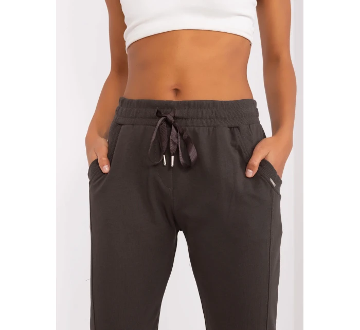 Spodnie dresowe RV DR model 19381526 khaki - FPrice Spodnie dresowe RV DR model 19381526 khaki - FPrice