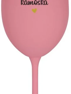 JSI TOP CUP - ružový pohár na víno 350 ml