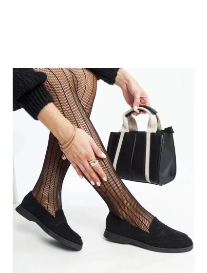 Dámské mokasíny / Černá Woman Key model 21103430 - Inello