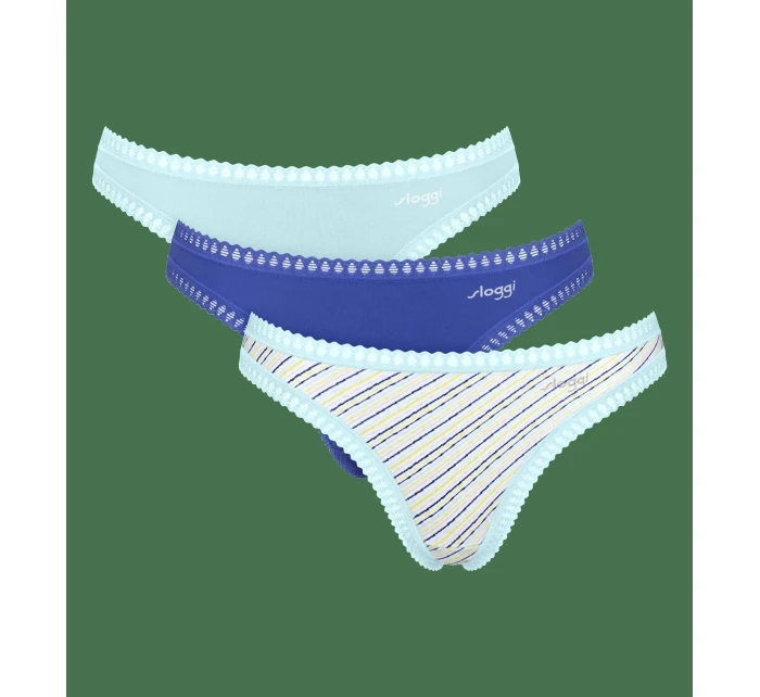 sloggi GO Crush String C3P - BLUE - SLOGGI BLUE - SLOGGI