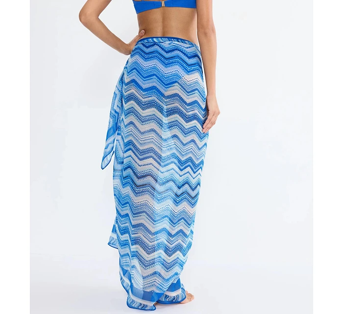 Plážové pareo MyWear - MODRÁ - TRIUMPH MODRÁ - TRIUMPH