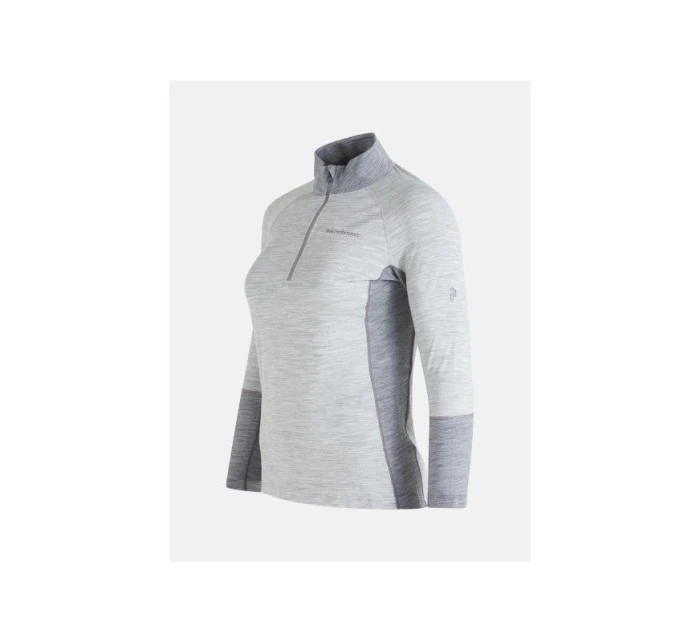 Peak Performance W Magic Half Zip Thermal T-Shirt Grey Peak Performance W Magic Half Zip Thermal T-Shirt Grey