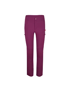 Detské nohavice Trollkids Kjerag na zips pre chlapcov/dievčatá Mulberry (177-224)