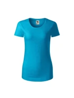 Tričko Malfini Origin (GOTS) W MLI-17244 turquoise