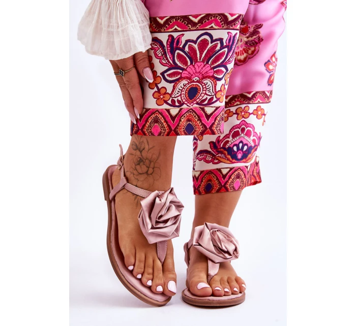 Dámské žabky s Rose Nude model 21620552 - Boto