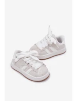 Buty Sportowe Sneakersy Dziecięce W Serduszka Białe Mirelle Buty Sportowe Sneakersy Dziecięce W Serduszka Białe Mirelle