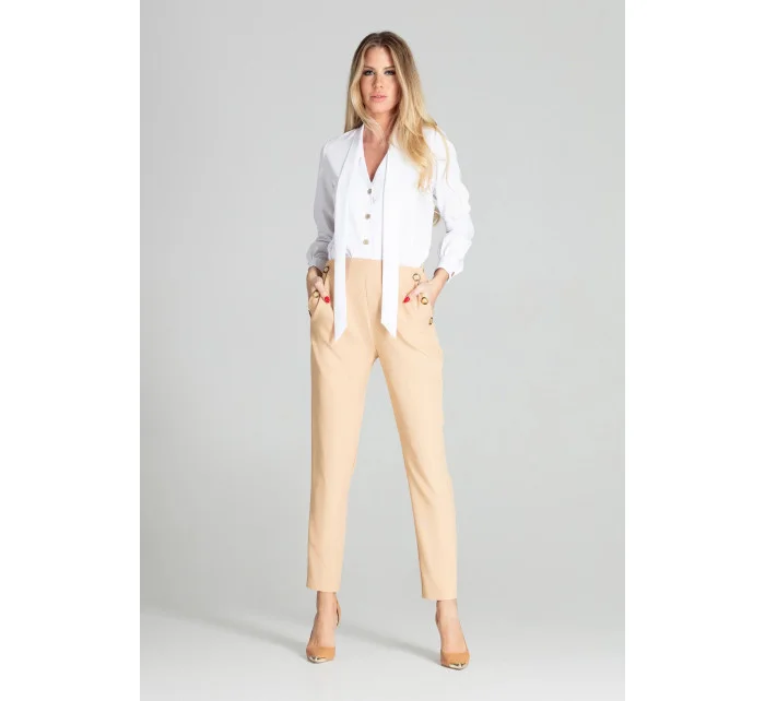 Dámska blúzka M700 biela - Figl