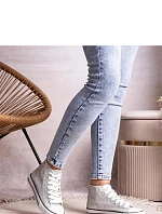 Tenisky B219 model 207211 silver - Solea