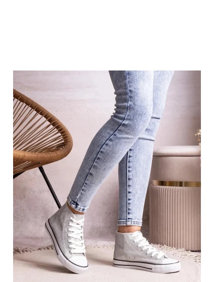 Tenisky B219 model 207211 silver - Solea