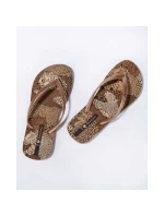 Dámske žabky Animal W 83617AY384 Brown with beige pattern - Ipanema