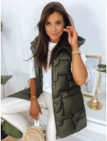 Dámská vesta zelená Dstreet model 21964784 - FashionStreet