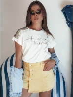 Dámské šortky žluté model 21977651 - Dstreet