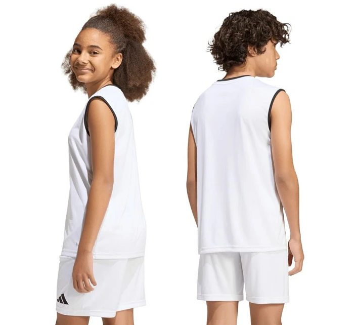 Dětský dres Entrada 26 bez rukávů bílý model 22056283 - ADIDAS