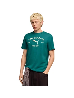 Pánske tričko Puma Class Graphic Tee green 692226 41 pánske