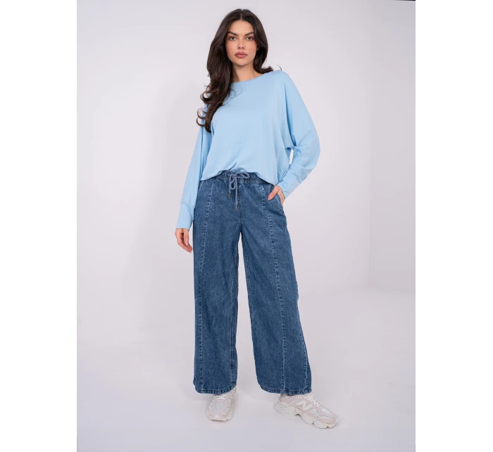 Bluzka RV BZ A model 21807979 jasny niebieski - FPrice Bluzka RV BZ A model 21807979 jasny niebieski - FPrice