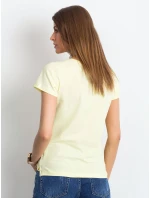 Tričko RV TS 4837.37P svetlo žltá