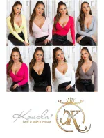 Dámský sexy se zavinovacími prvky Šedá  model 20686765 - Koucla