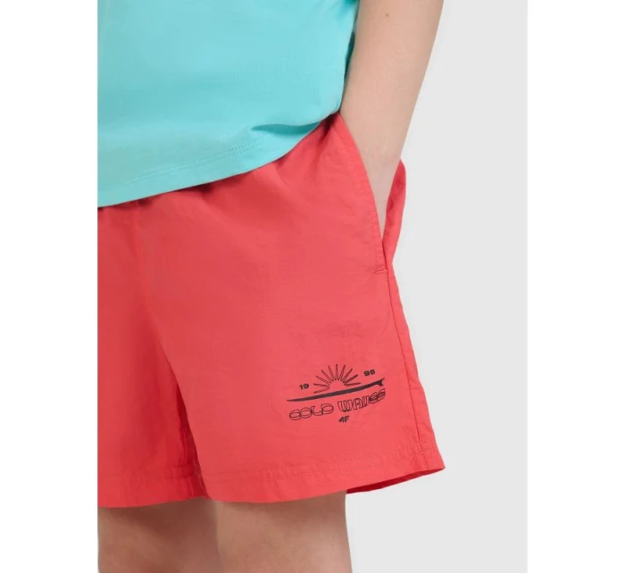Chlapecké plážové šortky model 21815478 - 4F Chlapecké plážové šortky model 21815478 - 4F