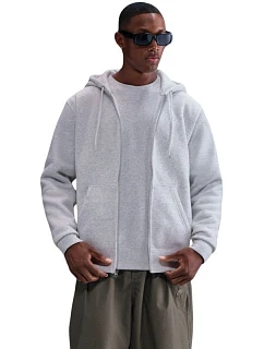 Pánská mikina Nike Club BB FZ Hoodie, šedá, FN3861 051 M