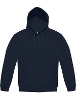 B&C Zip Hood Unisex mikina s kapucí navy model 22445477