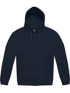 B&C Zip Hood Unisex mikina s kapucí navy model 22445477