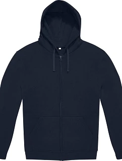 B&C Zip Hood Unisex mikina s kapucí navy model 22445477
