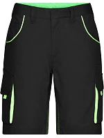 JN (62) Pracovní bermudy Color 02.X black/lime green model 22493009 - Daiber JN (62) Pracovní bermudy Color 02.X black/lime green model 22493009 - Daiber