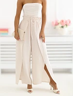 Nohavice CS SP XYS3375.03 light beige