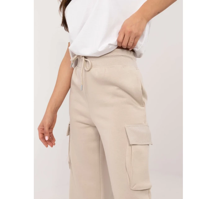 Spodnie model 20614064 beżowy - FPrice Spodnie model 20614064 beżowy - FPrice