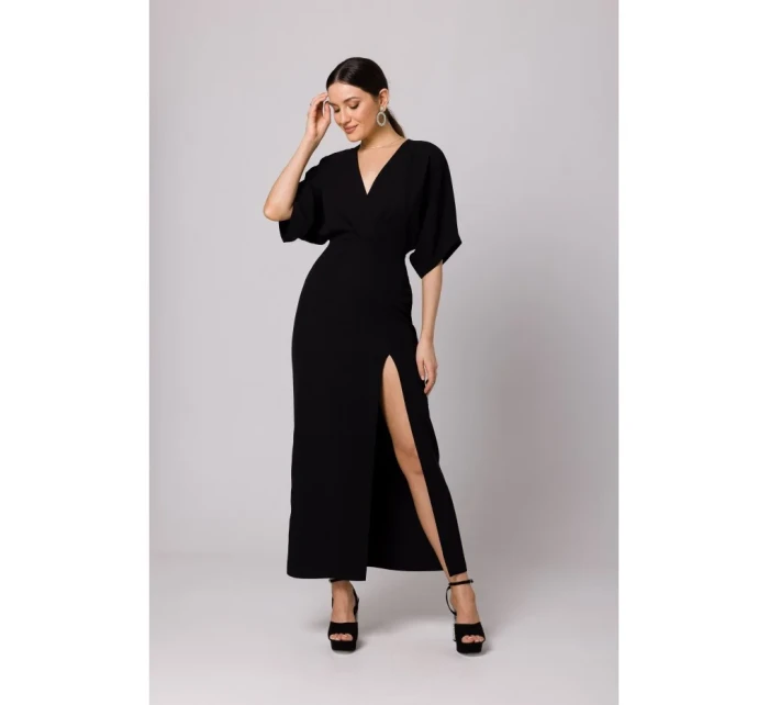 model 18429036 Maxi šaty černé - Makover model 18429036 Maxi šaty černé - Makover