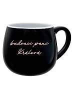 Personalizovaný keramický bacuľatý hrnček – budúca pani